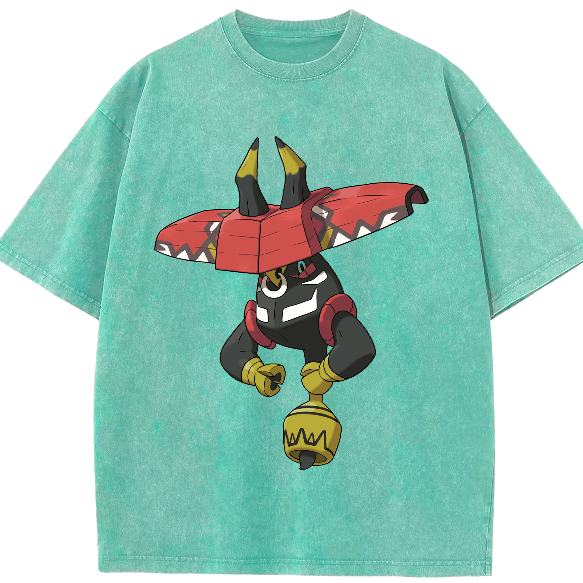 （画像用） ポケットモンスター Pokémon 綿100% ヴィンテージ風 半袖Tシャツ（フロントプリント）